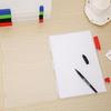 A4 Transparent Storage Box Clear Plastic Document Paper Filling Case File Box