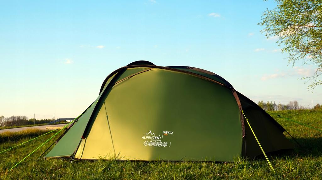 AlpenTent Peak X3 PRO 3-Person Tent 3.9 kg