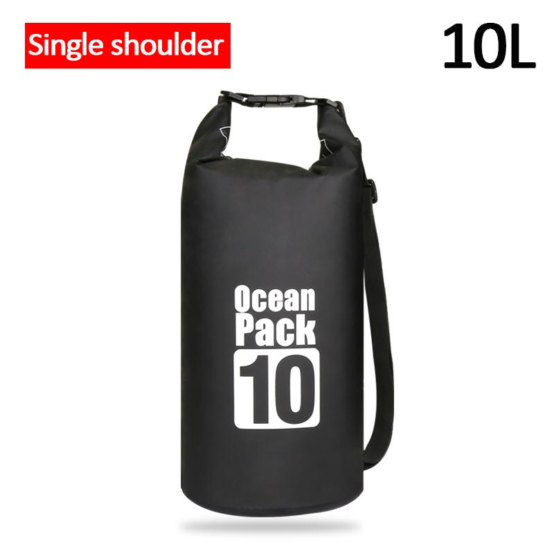 500D Waterproof Swimming Bag Dry Sack 2/5/10/15/20/30L Waterproof Floating Dry Gear Bags For Boating Fishing Rafting Swimming
