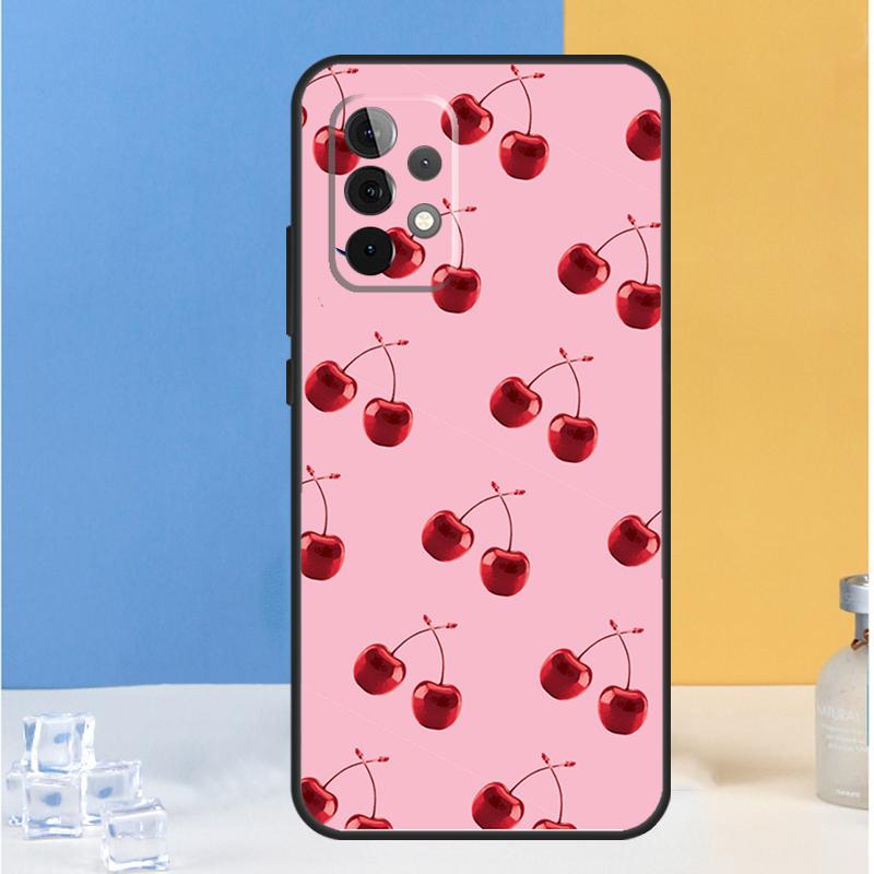 Милый коллаж из вишни для Samsung Galaxy A16 A26 A36 A56 A13 A33 A53 A05 A06 A54 A34 A14 A32 A52 A55 A35 A15 Чехол