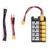 Lipo Battery Charging Board Parallel XT30 XT60 Plug 2‑6S Lithium Batteries for IMAX B6 Charger