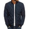 Men S Short Lightweight Quilted Baseball Jacket Cotton Padded Winter Coat