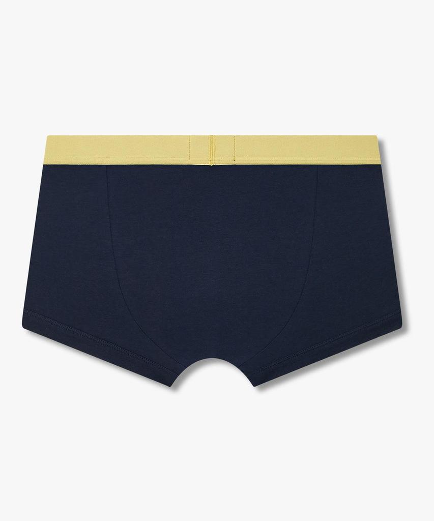 EMPORIO ARMANI UNDERWEAR Men'S Color Block Eagle Logo Patch Boxer Briefs_Blue 08M6312027