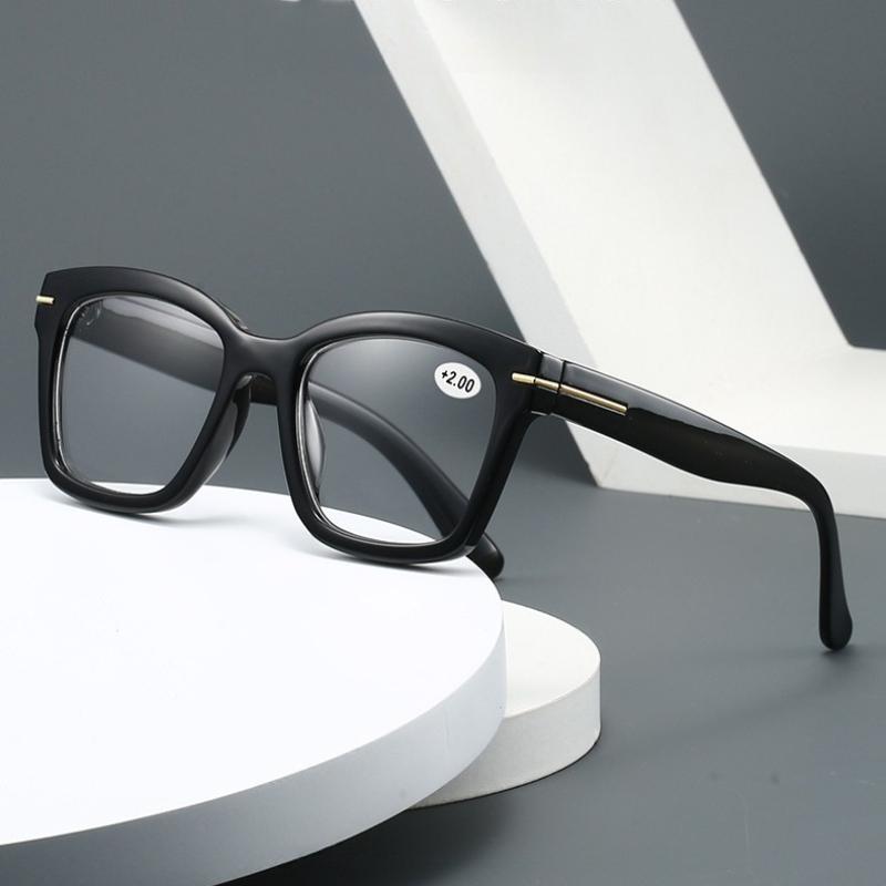 Fashionable Oversized-Frame Reading Glasses With High-Definition Lenses Women'S Ins Style Luxury Brand Designer Popular Eyewear