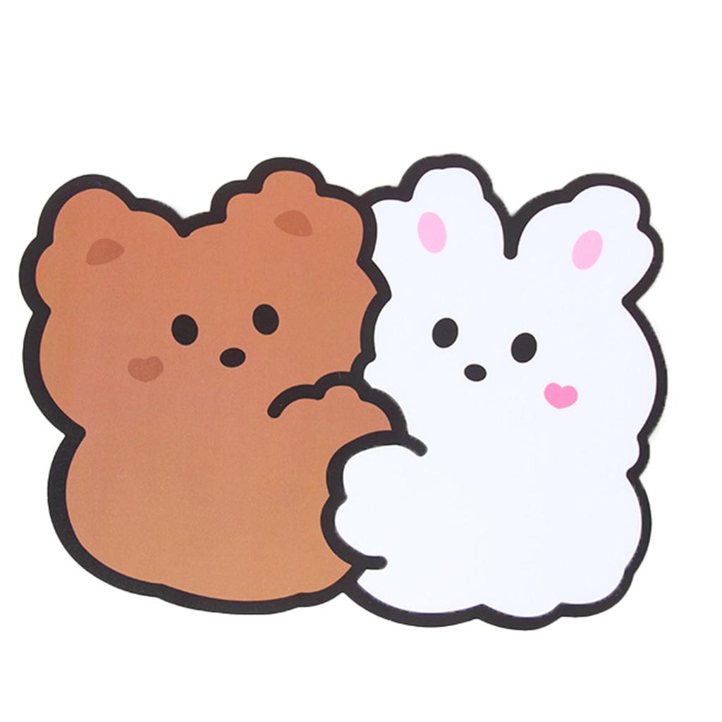 Коврик для мыши с мультяшным рисунком Прекрасный силиконовый коврик для мыши с мультяшным рисунком