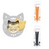 Cat Embossed Cookie Kit + 2 Orange and Dark Chocolate Pens
