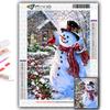 5D DIY Diamond Embroidery Christmas Tree Santa Snowman Diamond Painting Mosaic Home Decoration