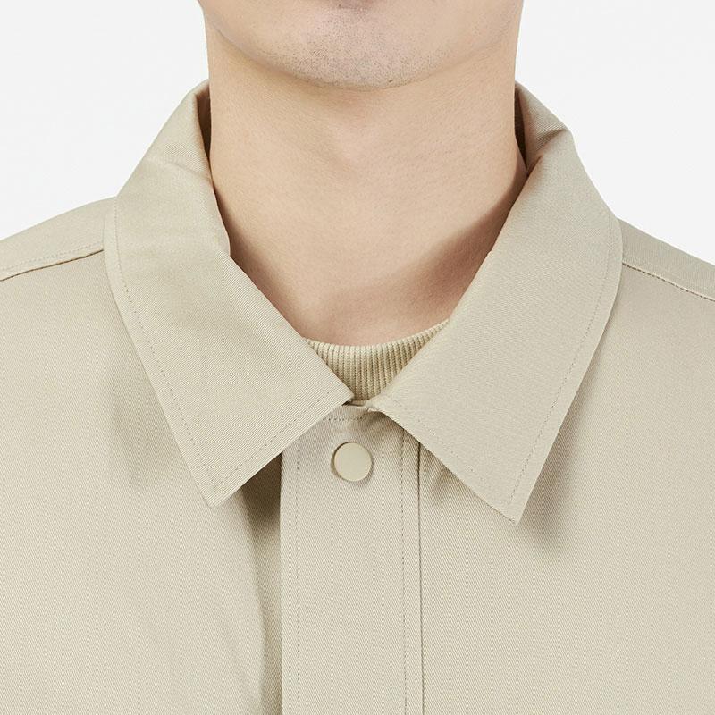 Puma Куртка с саржевым воротником и логотипом, мужская верхняя одежда, коричневый 536089-64