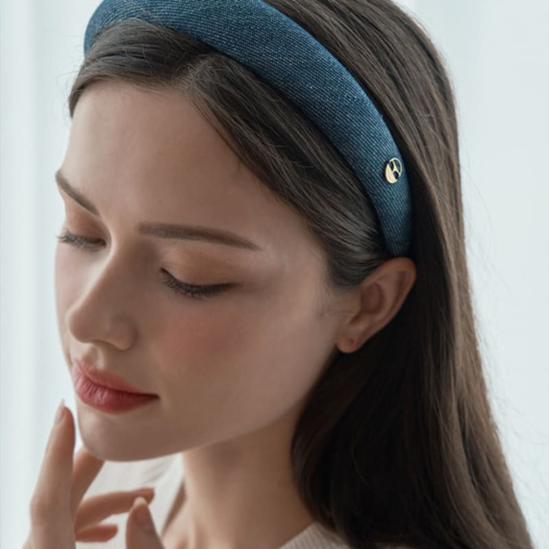 ELLEHAIR Базовая джинсовая повязка для волос ELHB003