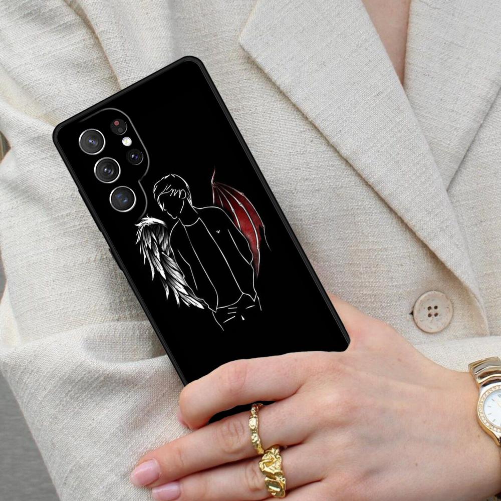 Devil Bad Boy Anime Cell Phone Case for Samsung Galaxy S26 Ultra S25 S24 S23 S22 S21 S20 Note10 Cover