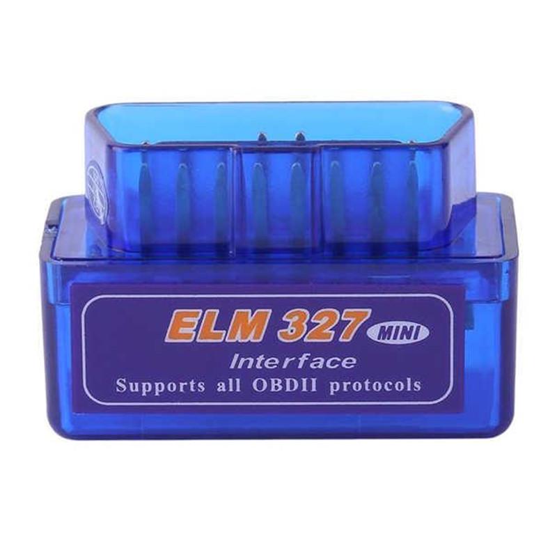 Портативный мини-автомобильный сканер неисправностей Bluetooth ELM327 детектор ошибок