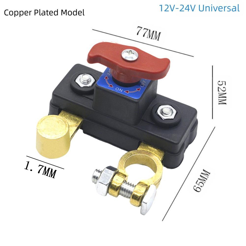 Manual Car Battery Disconnect Switch Automatic Battery Isolator  Car Battery Maintenance