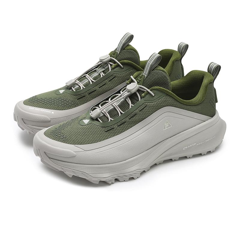 Fila SPD LYNX 3 Модный тренд Амортизация Низкий верх Уличная функциональная обувь Мужская обувь Бело-зеленый A12M511201FPI