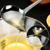 with Spout Drizzle Sauce Spoon Stainless Steel Sauce Spoon Cooking Tools Soup Dipper  Paste