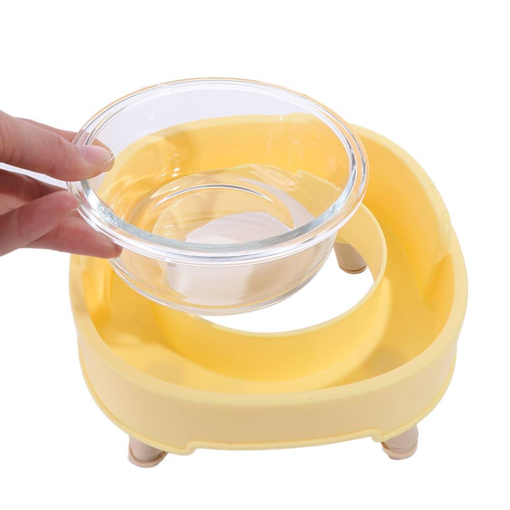 Drinking Water Pet Dog Cat Bowl Protect Cervical Vertebra Cat Food Bowl  for Dogs