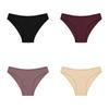 FINETOO Женские трусики из чистого хлопка, мягкие и дышащие, однотонное нижнее белье с низкой талией, размеры M-XL
