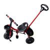 Child"s Tricycle Ride On Trike Toddler Tricycle with Parent Push Handle Backrest Safety Belt