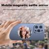 Magnetic Convex Mirror for Smartphone Selfie Vlog Strong Magnetic Adsorption Easy To