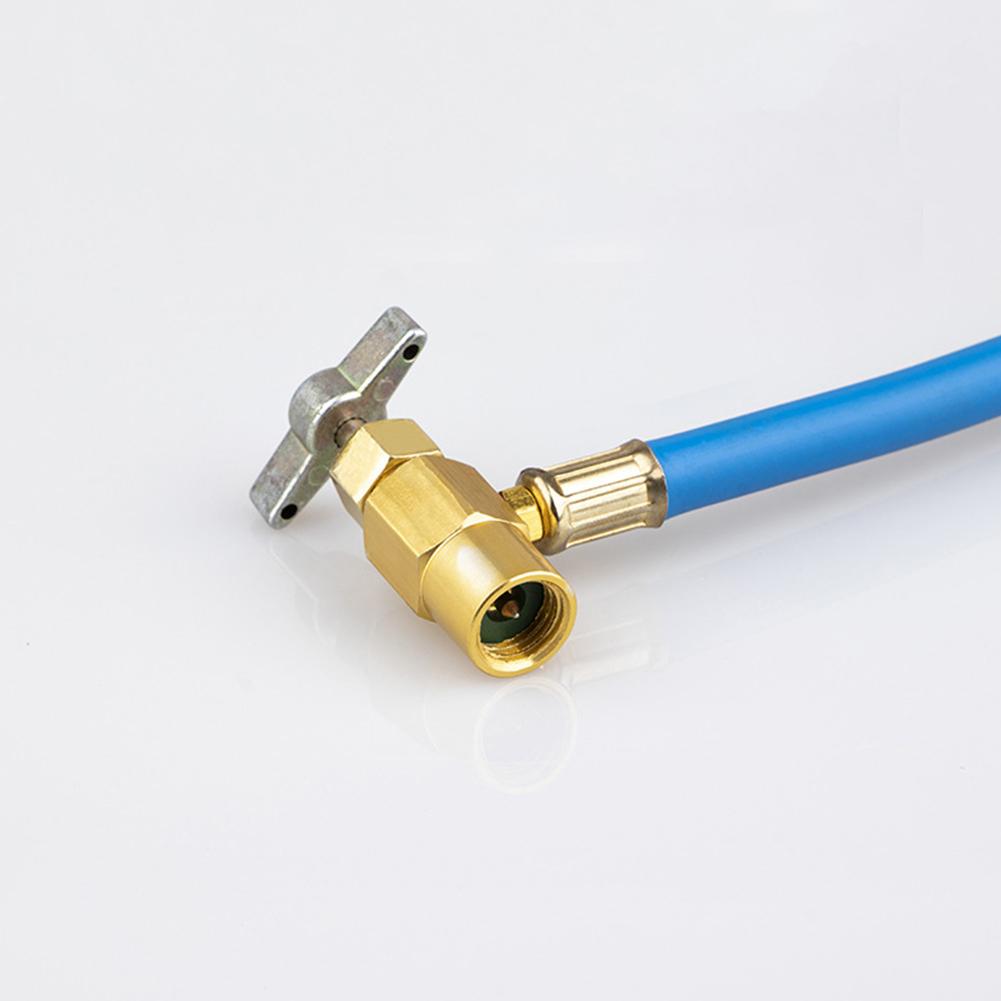 R134a Car Air Conditioning Refrigerant Charging Hose Pressure Tools Conditioning Quick Gauge Air With Car Coupler P1m6
