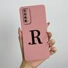 Чехол для Huawei Y7a Чехол для телефона Huawei P smart 2021 PPA-LX1 Роскошные буквы Квадратный Ударопрочный Мягкий ТПУ Силиконовая задняя крышка Fundas