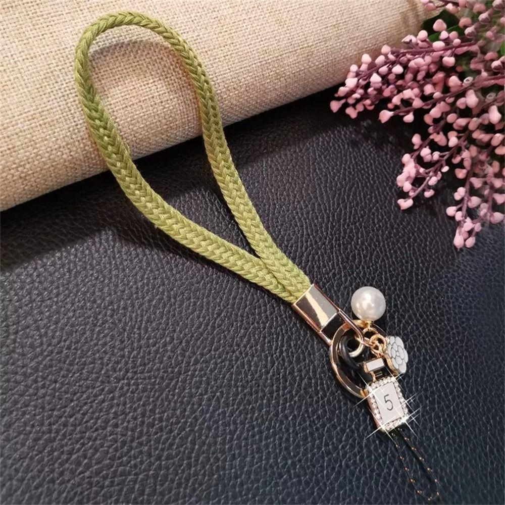 Hanging Neck Strap ID Badge Holder Phone Hang Rope Mobile Phone Lanyard Woven Strap Rope Wrist Rope