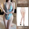 Sexy lingerie sexy SM strap one-piece clothes front buckle lace sexy nightclub passion uniform