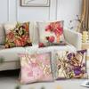 Фея цветов Наволочка Квадратная подушка Спальня Диван Досуг Комфортная подушка Автомобиль Гостиная Украшение дома