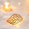 2M 10LED String Lights  Iron Leaves Light for Wedding Holiday Wedding