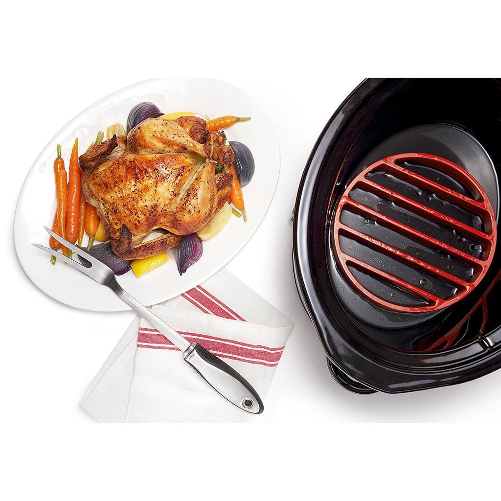 Silicone Roasting Rack Steamer Rack Baking Canning Cooking Steaming Pressure