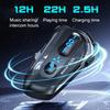 600M Intercom Bluetooth 5.3 EDR Helmet Headset with Music Sharing Motorcycle Wireless Earphone Hands-free Call Anti-interference Headphone for 6 Rider