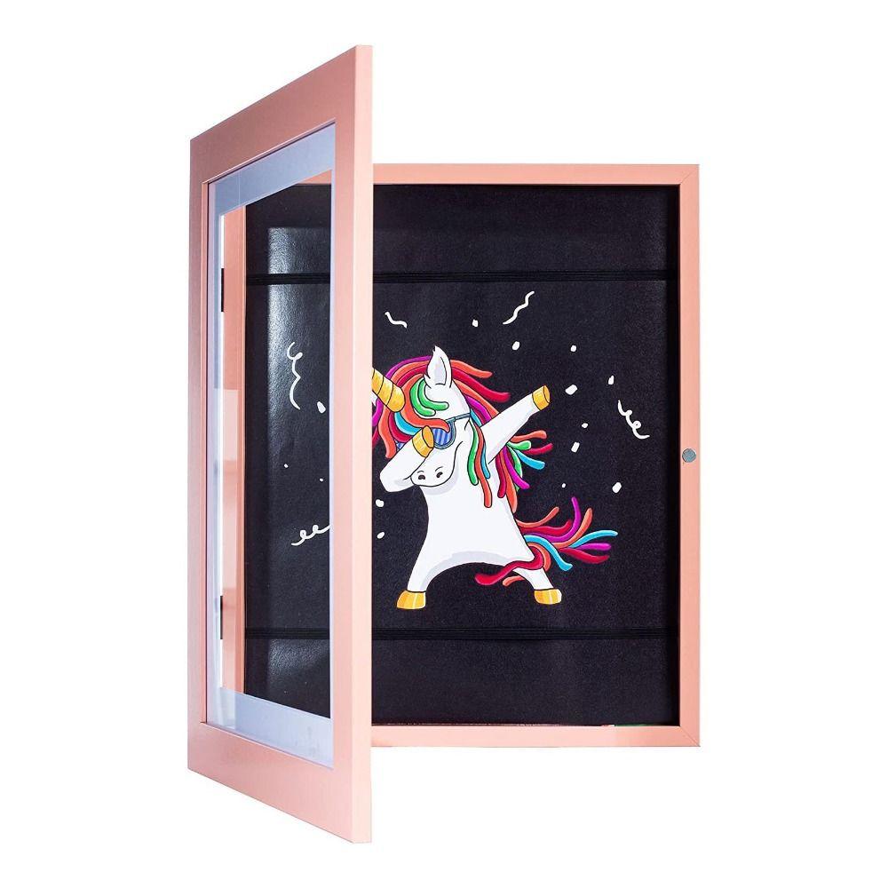 Home Decor Picture Display Children Magnetic Desktop Ornaments Photo Frame Art Frames Oil Painting