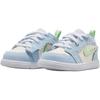 Кроссовки Air Jordan 1 Low Alt SE TD Half Blue для малышей Sail White Vapor-Green IB7120-403