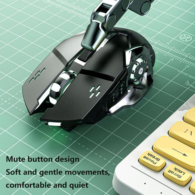 Игровая мышь для киберспорта, проводная, беспроводная, Bluetooth, бесшумная, для офиса, студентов, унисекс, 2.4G, оптическая мышь «три в одном».