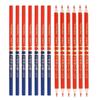 10PCS/Set Black Lead Carpenter Pencils Blue Red Lead Marker Pencil Creative Woodworking Pencil Gift