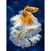 Рыбы животные 5D Алмазная вышивка крестиком DIY алмазная живопись полная круглая мозаика стразы дома рукоделие Painte