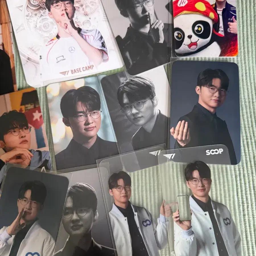 T1 Faker photocard Postcard and Coaster Bulk Sale Faker