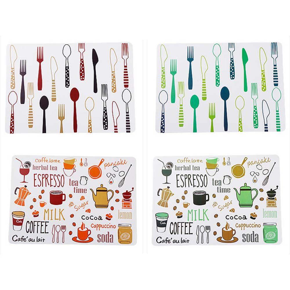 Cartoon 40*28cm Table Decoration Dinner Bowl Kitchen Tableware Table Mat Placemat Disc Pad