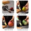 Yousheng Fruit And Vegetable Core Remover Stainless Steel Kernel Extractor Quick Seeds Removal Tool for Pears Bell Peppers