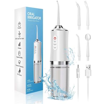 Портативный ирригатор для полости рта Мощный водяной ирригатор Waterpik Струйный Ультразвуковой Воздушный Ipx7 Водонепроницаемый Машинки для полоскания рта Зубная нить Флоссер Ирригатор