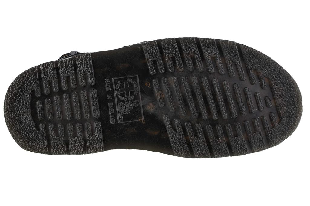 Dr. Martens Jorge Shearling Sandals, Womens black Sandals