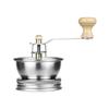 Stainless Steel Hand Crank Coffee Mill Adjustable Settings Bean Grinder Tools  Home Use