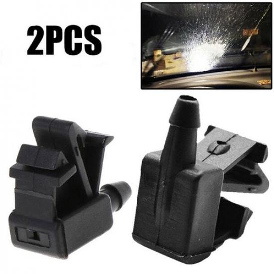 2x Front Windscreen Wiper Washer Nozzle Jet For Peugeot Partner Citroën Berlingo