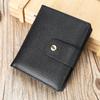 Vintage RFID Genuine Leather Men's Wallet Cowhide Multifunctional Money Clip Premium Feeling Genuine Leather Clutch Bag Tide