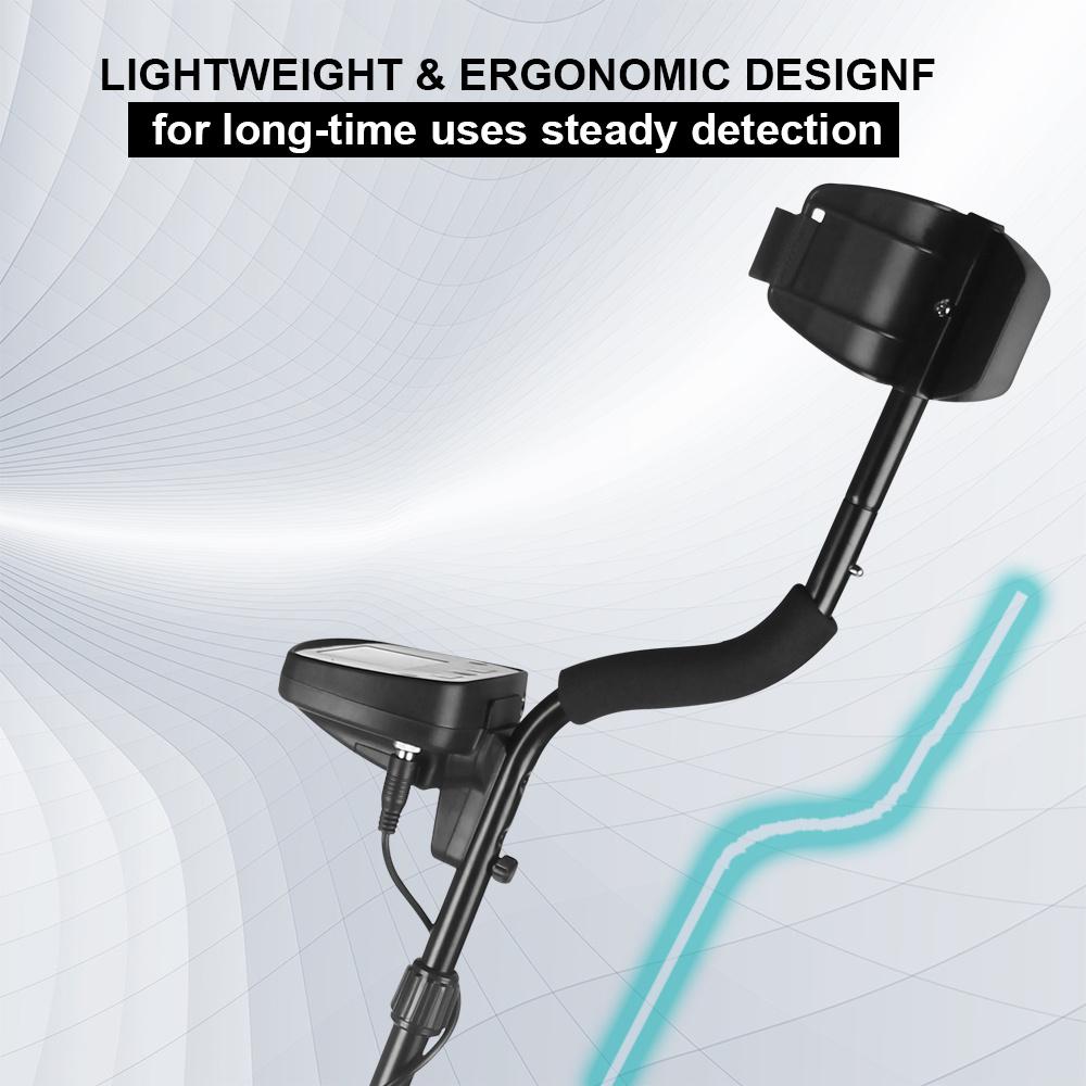 MD-990 Металлоискатель Профессиональный подземный металлоискатель Высокочувствительный детектор золотых сокровищ Охотник-пинпоинтер