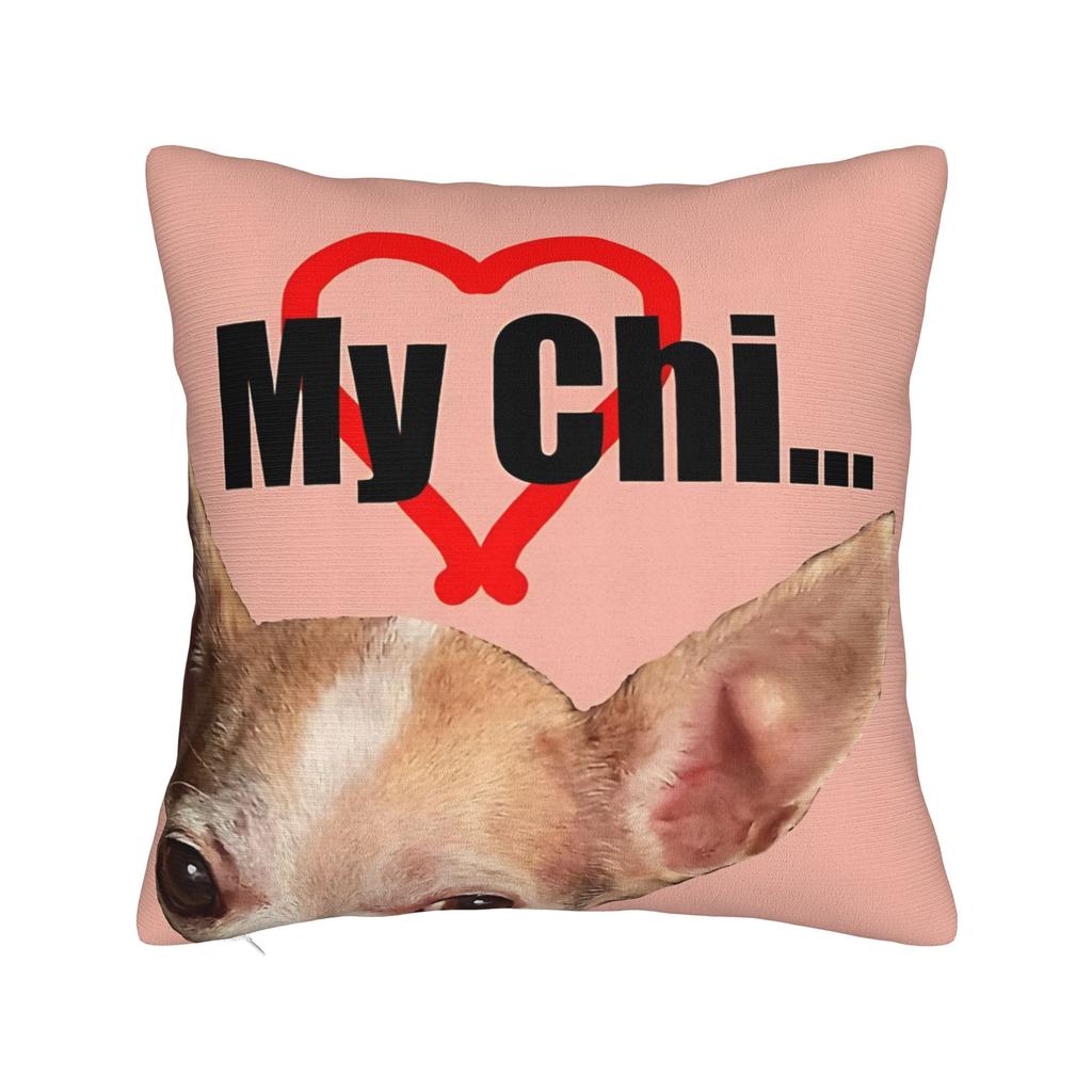 Pillow Cover CChis SSweet HHome Cat Novelty Pillow Case For Sofa Home Decor Pillowcases