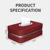 AAAMW1 For Ford Mondeo Focus Explorer Escape Kuga Everest Bronco F-150 Ranger Transit Car-Mounted Leather Tissue Paper Storage Box
