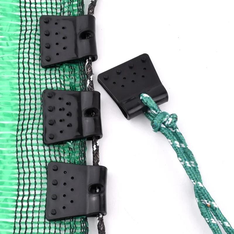 50/30/10 шт. Черные зажимы-клипсы для сетки-тента типа "бабочка", ветрозащитные крючки для сетки, зажим для крепления сельскохозяйственной затеняющей пленки, зажимы для подвешивания палаток на открытом воздухе