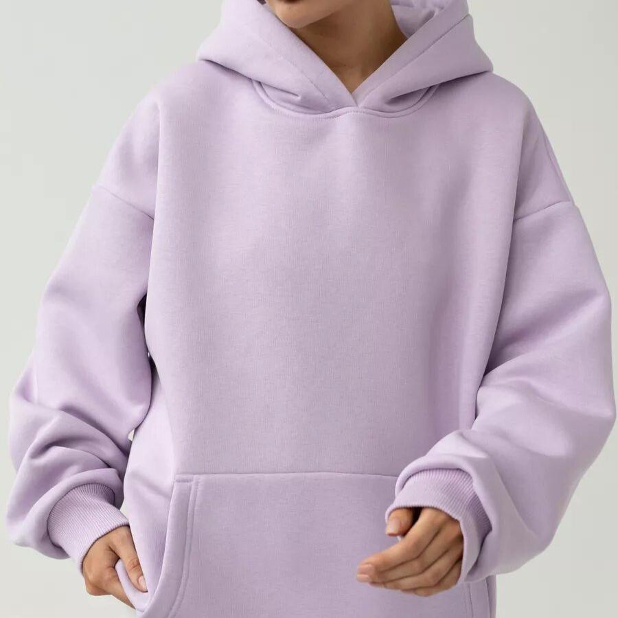 Женская толстовка с капюшоном с длинным рукавом для осени/зимы – Свободный и повседневный топ