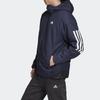 adidas Зимняя мужская пуховая куртка 3 полоски Legend Ink DZ1408