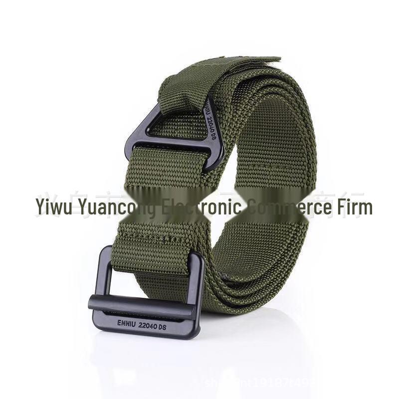 Мужской тактический ремень из быстросохнущего нейлона для активного отдыха - военный стиль, многофункциональный холст, идеально подходит для спецподразделений и тренировок.
